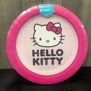 Sanrio Hello Kitty Hot Pink Polka Dot Set Of 16 Luncheon Plates New In Package